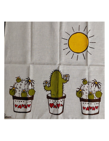 Pascucci handcrafted linen kitchen towel made in italy