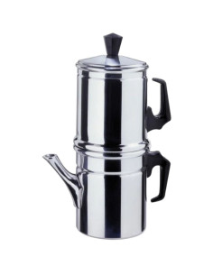 Classic Neapolitan flip coffee pot