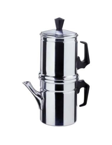 Classic Neapolitan flip coffee pot
