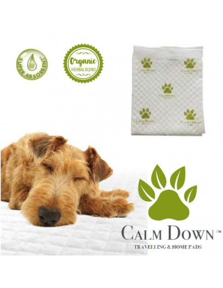 Tappetini igienici per cani con erbe naturali