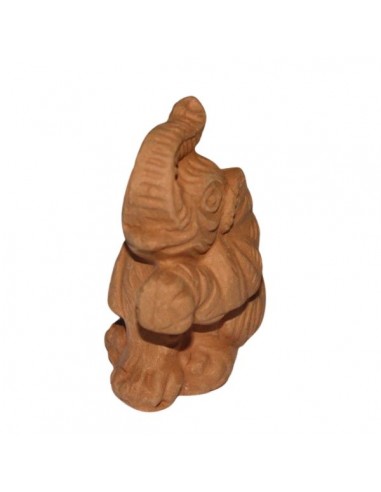 Elefantino in ceramica di Faenza terracotta da decorare