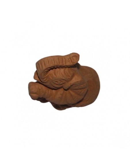 Elefantino in ceramica terracotta di Faenza