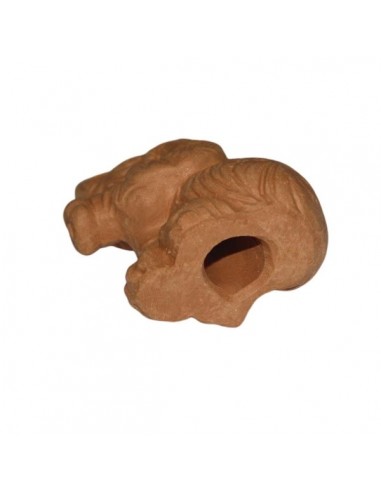 Elefantino in ceramica di Faenza terracotta da decorare