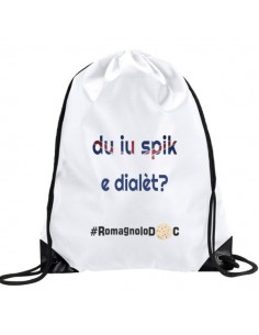 sacca zaino sportiva romagnolodoc in poliestere