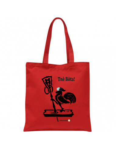 Shopper in cotone RomagnoloDoc Tnè Bota