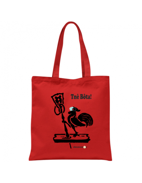 Shopper in cotone RomagnoloDoc Tnè Bota