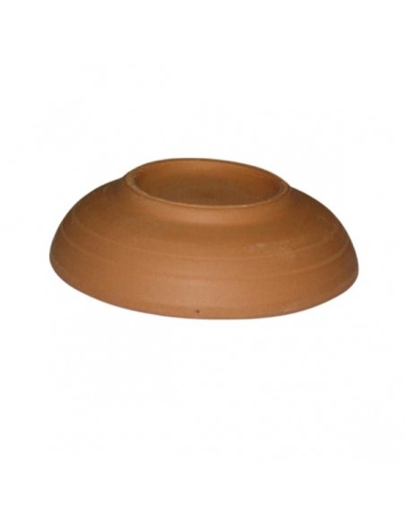 Piattino piccolo in ceramica terracotta di Faenza da decorare