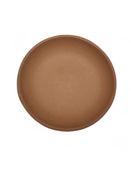 Piattino piccolo in ceramica terracotta di Faenza da decorare