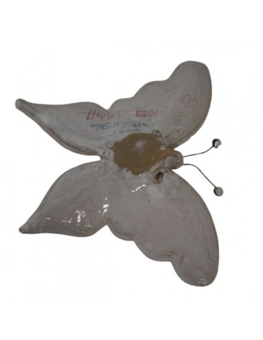melograno faenza ceramic butterfly