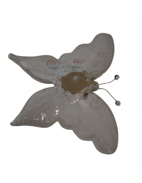 melograno faenza ceramic butterfly