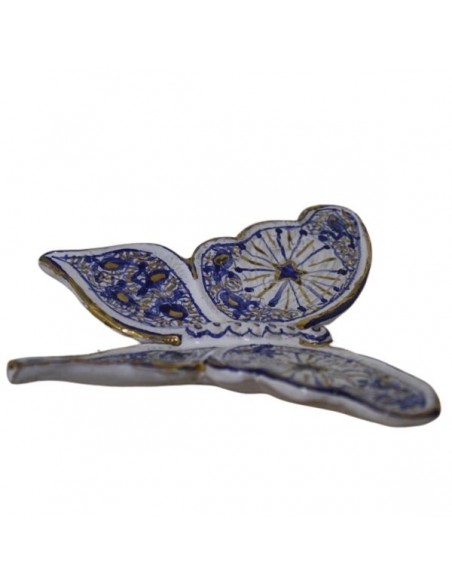 melograno hand decorated ceramic butterfly collectable