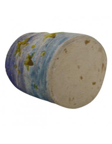 Portacandela e tea light atmosfera con stelle in ceramica