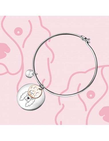 Cavalier King lovers steel bracelet