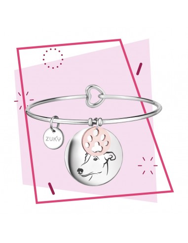 made in italy greyhound lovers  bracelet by zuki
