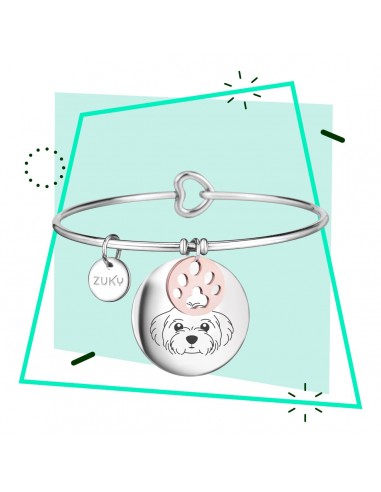 Maltese lovers bracelet made in italy