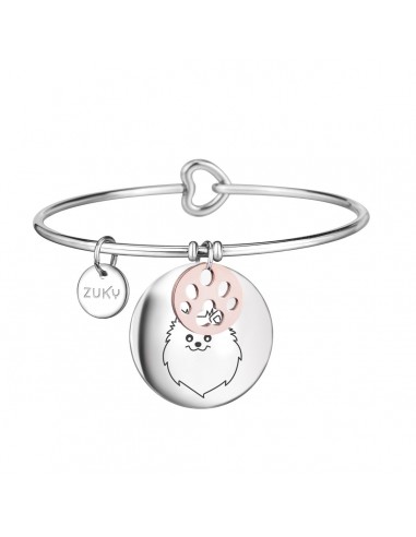 Pomeranian  steel bracelet