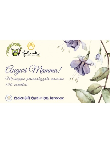 gift card shopping card auguri  festa della mamma