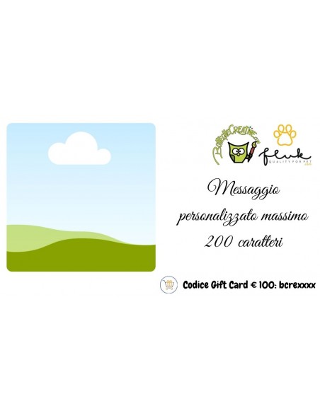 carta regalo personalizzata per un regalo unico
