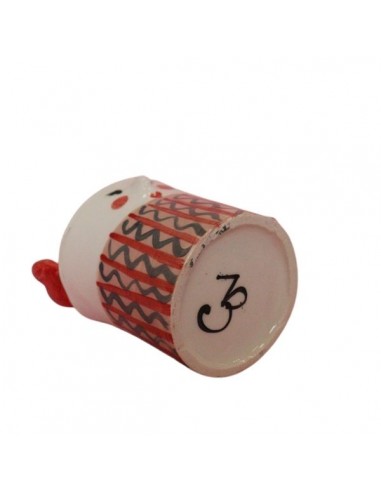 portapenne in ceramica di faenza decorati a mano da vania bellosi