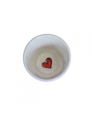 Tazzine in ceramica illustrate da Vania Bellosi