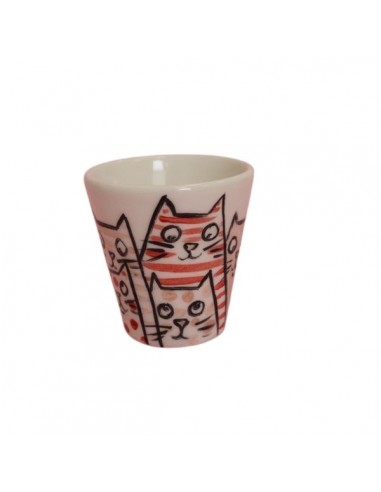 Tazzine in ceramica illustrate da Vania Bellosi