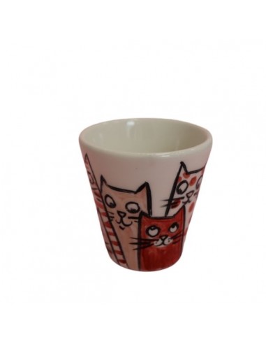 Tazzine in ceramica illustrate da Vania Bellosi